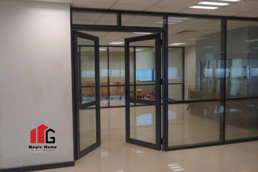 Cửa đi mở quay nhôm cầu cách nhiệt