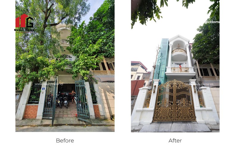 Magic Home – Cải tạo nhà bác Minh – Tây Hồ – HN