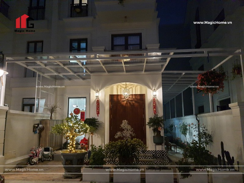 Magic Home – Hoàn thiện biệt thự thô – anh Tùng tại Vinhomes Ocean Park