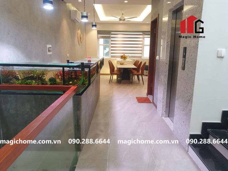 Hoàn thiện nhà thô 5 tầng Khu đô thị Đô Nghĩa