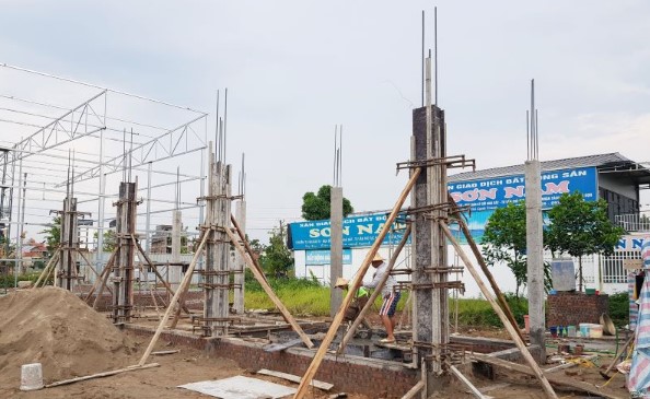 Tiến độ công trình Vân Canh, Hoài Đức 29/06/2023